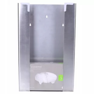 Podajnik Ze Stali Szlifowanej Na Rękawiczki / Chusteczki Higieniczne Do Domu / Gabinetu 25X40X10 - Pojemniki łazienkowe - miniaturka - grafika 1