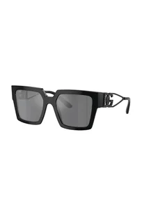 Dolce & Gabbana okulary przeciwsłoneczne damskie kolor czarny 0DG4446B - Okulary przeciwsłoneczne - miniaturka - grafika 1