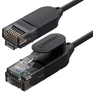 Kable komputerowe i do monitorów - Ugreen Ugreen kabel przewód internetowy sieciowy Ethernet patchcord RJ45 Cat 6A UTP 1000Mbps 1 m czarny (70332) - 1 70332 - miniaturka - grafika 1