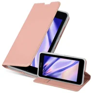Etui i futerały do telefonów - Cadorabo Nokia Lumia 640 Case przez cadorabo  etui na telefon komórkowy w metalicznym wyglądzie z niewidzialnym zamknięciem magnetycznym, funkcja stojaka i przegródką na kartę Case Cover pokrowiec ochronny etu DE-114331 - miniaturka - grafika 1
