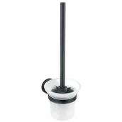 Akcesoria do wc - Szczotka toaletowa MEXEN Remo, czarna - miniaturka - grafika 1