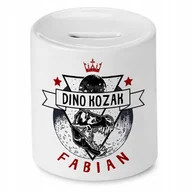 Skarbonki - Skarbonka 330 ml Dla Fabiana Syna Dziecka Prezent z Nadrukiem ze Zdjęciem - miniaturka - grafika 1