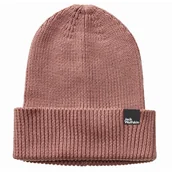 Czapki męskie - Czapka zimowa Jack Wolfskin ESSENTIAL BEANIE afterglow - ONE SIZE - miniaturka - grafika 1