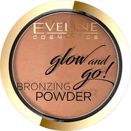 Bronzery i konturowanie twarzy - Eveline Eveline Glow&Go Bronzer w kamieniu nr 02 - miniaturka - grafika 1