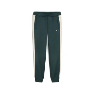 Męskie Spodnie PUMA T7 ALWAYS ON TRACK PANTS DK CL 62958875 – Zielony - Spodnie męskie - miniaturka - grafika 1