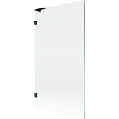 Parawany nawannowe - Mexen Lunar L parawan nawannowy 1-skrzydłowy 100 x 150 cm, transparent, czarny - 897L-100-000-70-00 - miniaturka - grafika 1