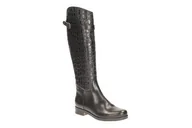 Półbuty damskie - Hopedale Wish [black combi leather] - rozmiar 39.5 - miniaturka - grafika 1
