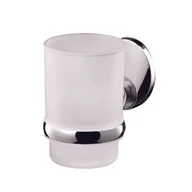 Kubki na szczoteczki do zębów - Szklanka z podstawką Emotion chrom/satyn, nikiel - miniaturka - grafika 1