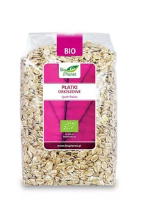 BIO PLANET Płatki orkiszowe BIO 600g - Zdrowa żywność - miniaturka - grafika 1
