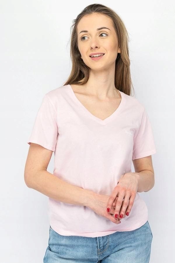 T-shirt damski Pepe Jeans PL505826 325 różowy - XS