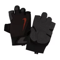 Rękawiczki - Nike, Rękawiczki, Ultimate Fitnes Gloves 074, czarne, Rozmiar - M - miniaturka - grafika 1