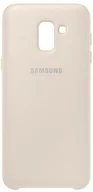 Etui i futerały do telefonów - Samsung Galaxy J6 2018 Dual Layer Cover EF-PJ600CF złoty EF-PJ600CFEGWW - miniaturka - grafika 1