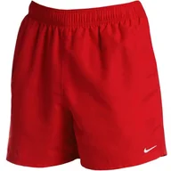 Kąpielówki męskie - Spodenki kąpielowe męskie Nike Essential czerwone NESSA560 614 - miniaturka - grafika 1