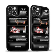 Etui i futerały do telefonów - VVVLGD Fajne, estetyczne etui na telefon iPhone 13, dla chłopców, mężczyzn, odporne na upadki, ochrona soczewek, czerwone tenisówki, koszykówka, styl uliczny, odporne na wstrząsy, designerskie etui - miniaturka - grafika 1