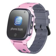 Smartwatch - Forever Call Me 2 KW-60 Różowy - miniaturka - grafika 1
