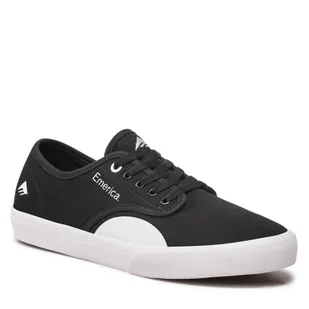 Tenisówki EMERICA - Wino Standard 6101000118 Black/White/Gum - Trampki damskie - miniaturka - grafika 1