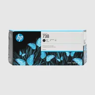 Tusze oryginalne - Wkład z atramentem czarnym HP DesignJet 738 300 ml - miniaturka - grafika 1