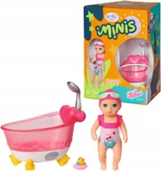 Lalki dla dziewczynek - Baby Born Minis Lalka Amy Figurka + Wanienka do kąpieli Zapf - miniaturka - grafika 1