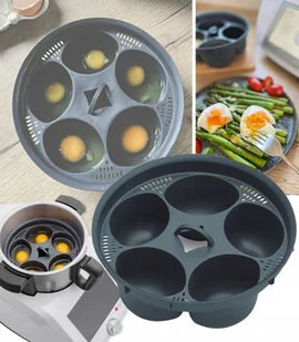 WKŁADKA DO GOTOWANIA JAJEK W KOSZULKACH MONSIEUR SMART CONNECT BPA Free - Akcesoria i części AGD - miniaturka - grafika 1