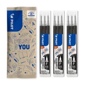 Wkłady do długopisów - Zestaw 9x wkład PILOT Frixion 0,5 czarny - miniaturka - grafika 1