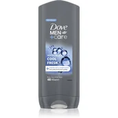 Żele pod prysznic dla mężczyzn - Dove Men+Care Cool Fresh żel pod prysznic do ciała i twarzy 400 ml - miniaturka - grafika 1