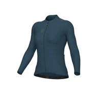 Bluzy na rower - Koszulka rowerowa damska Alé Cycling Solid Color Block 2.0 LS - miniaturka - grafika 1