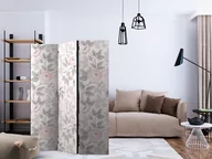 Parawany - Parawan 3-częściowy - Akwarelowe róże [Room Dividers] (rozmiar 135x172) - miniaturka - grafika 1