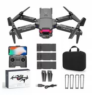 Drony - AIG E190 2Xkamera Hd 1080P Wifi Fpv +3X Bateria - miniaturka - grafika 1