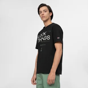 Męski t-shirt z nadrukiem CHAMPION GRAPHIC GALLERY - Koszulki sportowe męskie - miniaturka - grafika 1