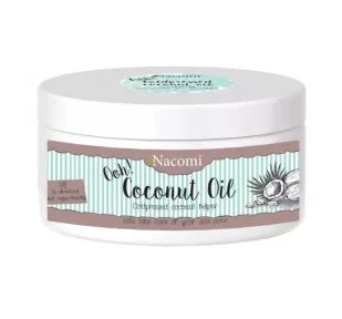 Nacomi 100% naturalny nierafinowany olej kokosowy - Coconut Oil 100% Natural Unrefined 100% naturalny nierafinowany olej kokosowy - Coconut Oil 100% Natural Unrefined - Kremy i maski do rąk - miniaturka - grafika 1
