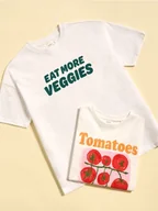Koszulki i topy damskie - Reserved - T-shirt z nadrukiem - biały - miniaturka - grafika 1