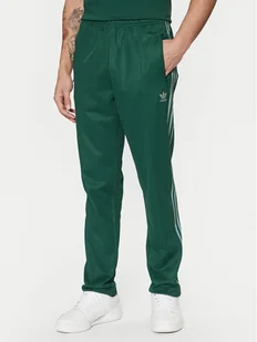 adidas Spodnie dresowe adicolor Classics Beckenbauer JP2523 Zielony Slim Fit - Spodnie sportowe męskie - miniaturka - grafika 1