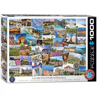 Eurographics Puzzle 1000 Globetrotter France 6000-5466 - - Puzzle - miniaturka - grafika 1