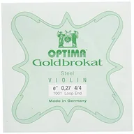 Akcesoria do instrumentów smyczkowych - Optima Struny skrzypiec złoty brokat 4/4 E 0,27 S twarde - miniaturka - grafika 1