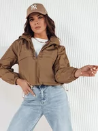 Kurtki damskie - Kurtka damska GRAUS brązowe Dstreet TY4235-XL - miniaturka - grafika 1