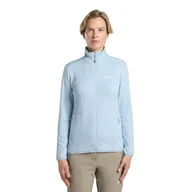 Kurtki damskie - Polar damski Jack Wolfskin KOLBENBERG FZ W ice blue - XS - miniaturka - grafika 1