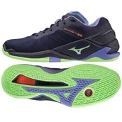 Piłka ręczna - Buty do piłki ręcznej Mizuno Wave Stealth Neo M X1GA200011 granatowe niebieskie - miniaturka - grafika 1