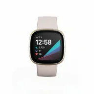 Smartwatch - Fitbit Sense Beżowy - miniaturka - grafika 1