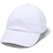 Czapki damskie - Under Armour W Play Up Cap 1351267-100, Kobieta, Czapka z daszkiem, Biała - miniaturka - grafika 1