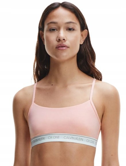 CALVIN KLEIN BIUSTONOSZ MIĘKKI GŁADKI Z LOGO S NMA