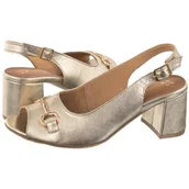 Sandały damskie - Sandały Złote 06569-25/00-5 (MA1224-b) Maciejka - miniaturka - grafika 1
