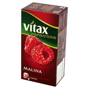 Vitax BAHLSEN Herbata owocowo-ziołowa Inspirations Malina 40g(20 torebek) - Herbata - miniaturka - grafika 2