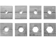 Kombinerki i obcęgi - MATRYCE WYMIENNE DO PRASKI YT-22860 - miniaturka - grafika 1