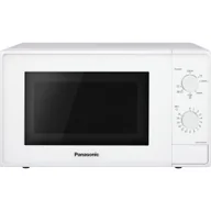 AGD OUTLET - Panasonic NN-K10JWM kuchenka mikrofalowa z grillem (20l, 800W mocy mikrofal, 5 ustawień mocy, grill 1000W, ruszt okrągły), biała - miniaturka - grafika 1