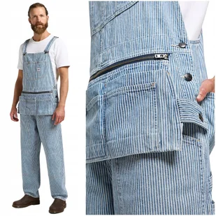Lee 101 PAINTERS BIB OVERALL premium JAPAN ogrodniczki spodnie jeansowe M - Spodnie męskie Lee 101 PAINTERS BIB OVERALL premium JAPAN ogrodniczki spodnie jeansowe M - Spodnie męskie - miniaturka - grafika 1