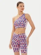 Koszulki i topy damskie - adidas Top FARM Rio IQ4504 Kolorowy Regular Fit - miniaturka - grafika 1