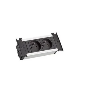 BACHMANN KAPSA XS 2xUTE sw current 2.0m AEH CEE7/7 19.07.0201 - Listwy zasilające - miniaturka - grafika 1