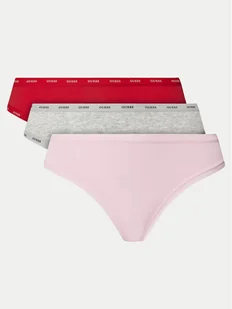 Guess Komplet 3 par stringów O4GG13 K6YW1 Kolorowy - Majtki damskie - miniaturka - grafika 1