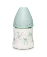 Butelki dla niemowląt - Suavinex Butelka Hygge okrągły wolny przepływ Króliki miętowe 150ml | PONAD 10 TYŚ PRODUKTÓW W ATRAKCYJNYCH CENACH | SZYBKA - miniaturka - grafika 1