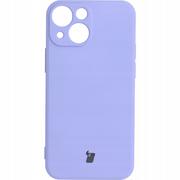 Etui i futerały do telefonów - Bizon Etui Case Silicone iPhone 13 Mini fioletowe - miniaturka - grafika 1